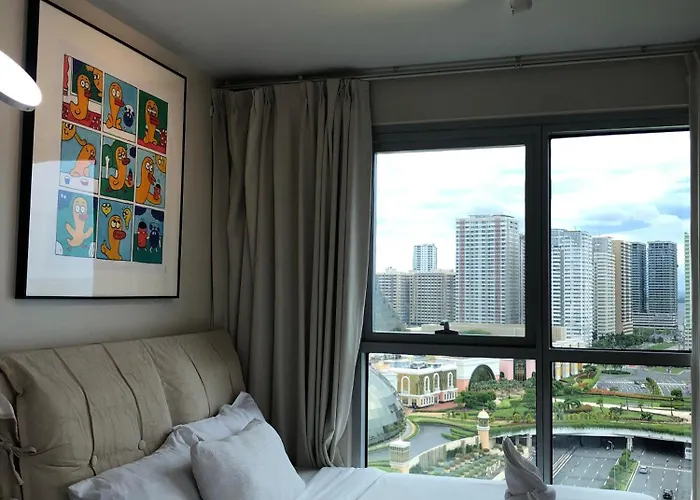 Homemade Luxury, Cozy 2 Beds Bay Sunset View Apartamento Manila